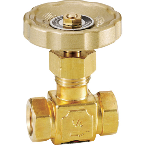 藤本黄铜针阀1/8b DH-12A-R