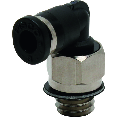 Pisco Tube Fitting Mini Elbow PL3-M6M