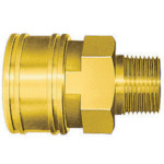 Nitto TSP耦合器，由氮橡胶SG（NBR）（女性螺钉安装的插座）制成的黄铜 4TSM BRASS NBR