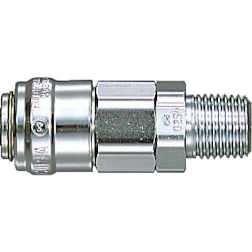 Nitto超级耦合器主要安装尺寸RC1/4（04412） 02SM STEEL NBR