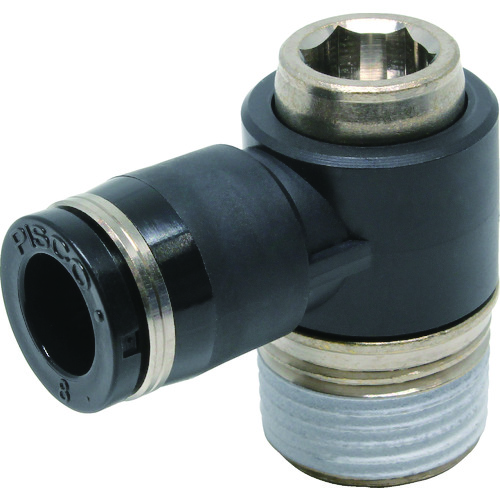 Pisco管拟合六边形线圈通用肘管8连接直径R3/8 POL8-03