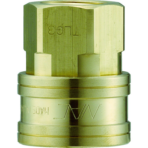 诀窍快速耦合TL类型黄铜雄性螺钉安装插座R3/8 CTL03SF2