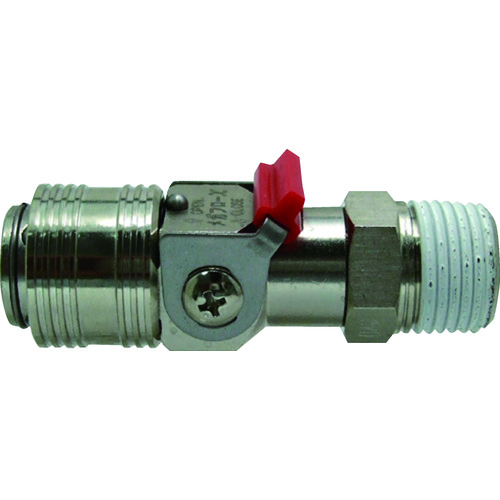 Chiyoda金属耦合Megaflow X吹铜黄铜R1/2 MFXP-04M-B