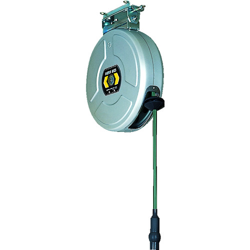 Nippei大型T恤空气卷盘，防火和长软管类型，15m HAN-415T