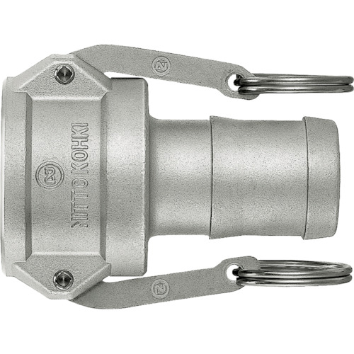 Nitto杠杆锁联轴器（用于软管安装）兼容软管尺寸：1 1/2英寸（79783） LC-12TSH AL NBR