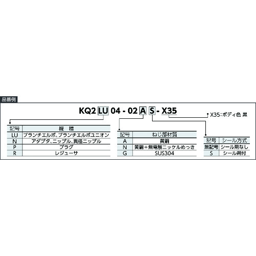 SMC一触 - 分支肘部联盟 KQ2LU12-04GS