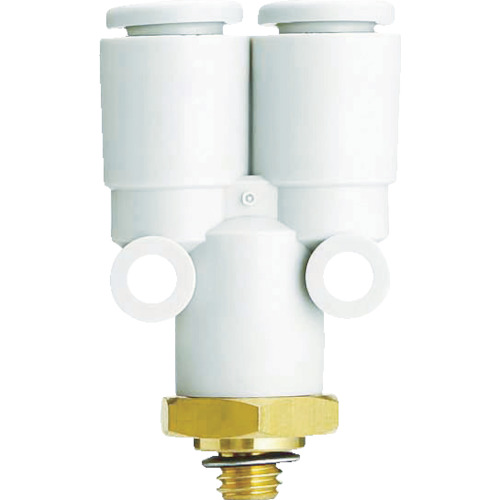 SMC一触管配件分支4mm M6x1 KQ2U04-M6A