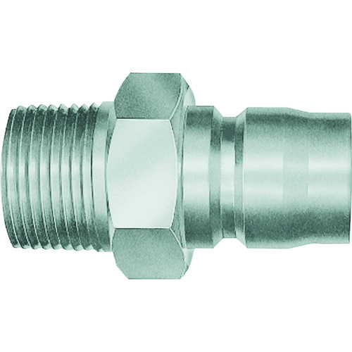 Nitto TSP耦合器由不锈钢制成（女性螺钉安装）主要侧RC1/8 1TPM SUS