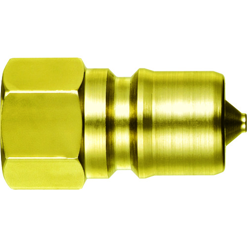 Nitto SP联轴器A型插头黄铜氮化橡胶NBR（SG）主要侧安装尺寸R1/8 BSBM 1P-A