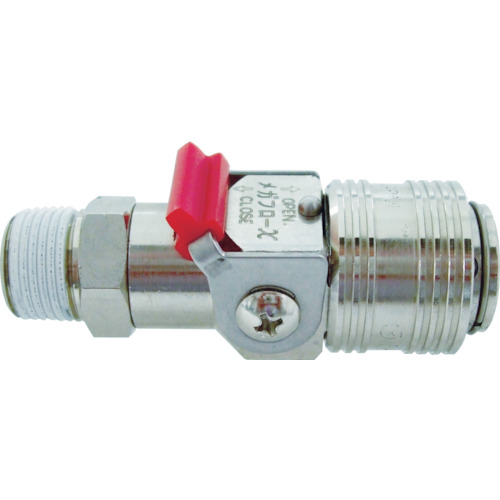 Chiyoda金属耦合Megaflow X吹铜黄铜R1/4 MFXP-02M-B