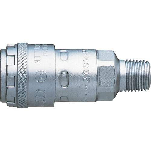 nitto女螺纹安装插座高耦合器200钢螺钉安装螺钉尺寸RC1/4（71208） 200-20SM STEEL NBR