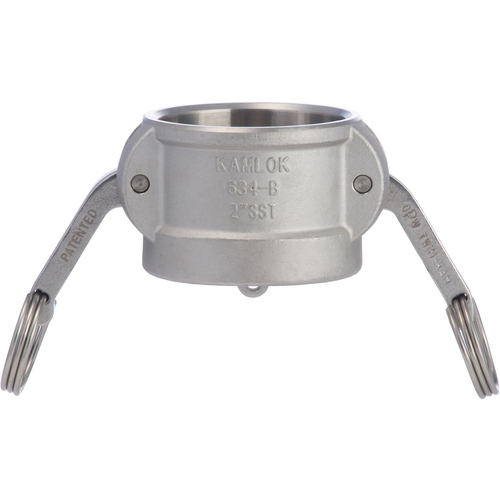 toyox camlock耦合器防尘盖不锈钢634-B 4英寸SST 634-B-4-SST