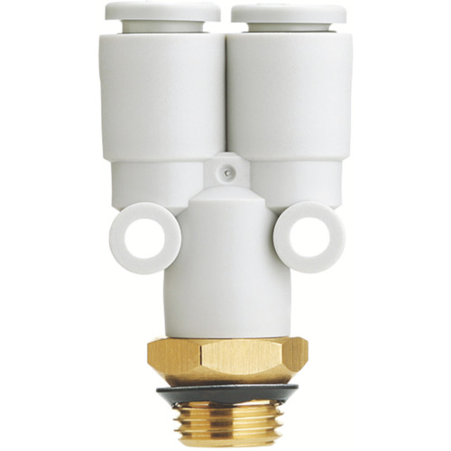 SMC一触管配件分支4mm 1/4 KQ2U04-U02A