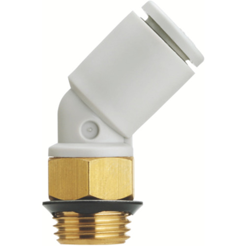 SMC一触管安装45°肘部联合6mm ・1/4 KQ2K06-U02A