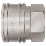 Nitto TSP耦合器，不锈钢，氮橡胶SG（NBR）（雄性线安装插座）主要侧R3/8（00719） 3TSF SUS NBR