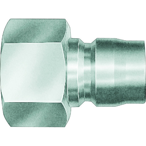 Nitto TSP耦合器由不锈钢制成（男性螺纹安装）主要侧R1/8 1TPF SUS