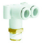 SMC一触管配件分支肘部联合6mm R1/8 KQ2LU06-01AS