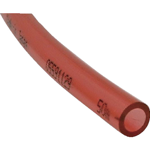 Chiyoda聚氨酯管TE触摸管4mm/100m透明红色 TE-4X2.5-100 CR