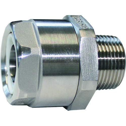 Toyox软管配件（不锈钢）Toyo连接器TC3-S型兼容软管25mm拟合标准R1 TC3-S25-R1 TC3-S25-R1