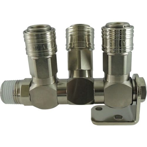 Chiyoda免费接头CHS 3分支通用类型R1/2 CHFJ-3U04