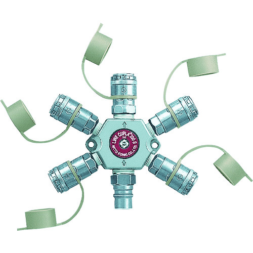 Nitto Air Branch Pipe Line Coupler 200S类型（74634） 200S