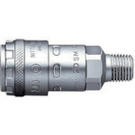 Nitto女性线程安装插座高耦合器200钢螺钉安装螺钉尺寸RC1/2（71215） 200-40SM STEEL NBR