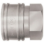 Nitto TSP耦合器，不锈钢，氮橡胶SG（NBR）（雄性线安装插座）主要侧R1 1/4（00731） 10TSF SUS NBR