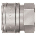 Nitto TSP耦合器，不锈钢，氮橡胶SG（NBR）（男性线程安装的插座）主要侧R1/2 SUS-4TSF