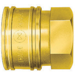 Nitto TSP耦合器，由氮橡胶SG（NBR）（男性线安装插座）制成的黄铜 4TSF BRASS NBR