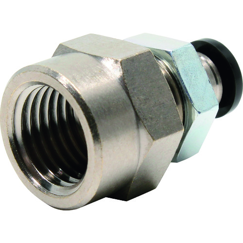 Pisco Tube拟合女性分裂墙直管4螺钉R1/4 PMF402