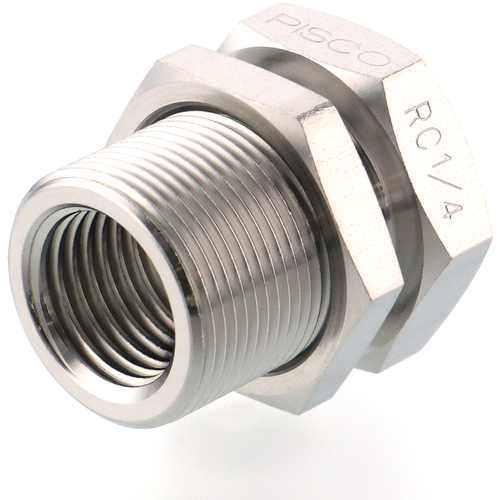 PISCO SUS316拧紧关节分区插座连接直径RC1/4 NSMFF02