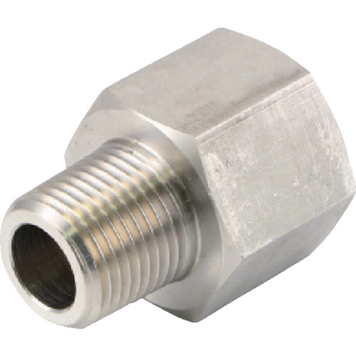 ASOH不锈钢转换器内部和外套外插座外INF1/4-28 x内部PT1/8 NF-8281