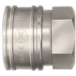 Nitto TSP耦合器由钢硝化橡胶SG（NBR）（雄性线安装插座）制成的主要侧R1 1/2（00854） 12TSF STEEL NBR