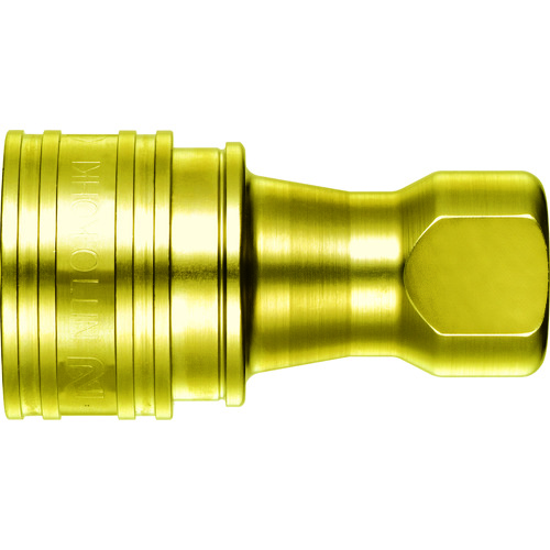 Nitto SP联轴器A型A插座黄铜氮橡胶NBR（SG）主要侧安装大小R1/8 1S-A BRASS NBR