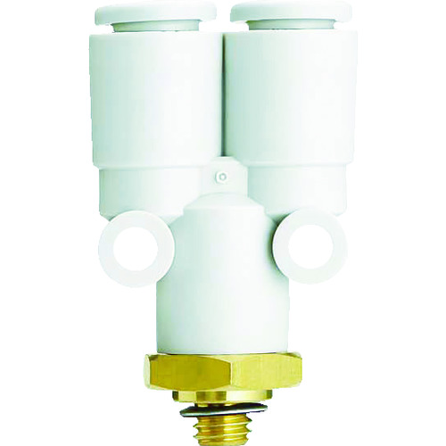 SMC一触管配件分支6mm M5x0.8 KQ2U06-M5A