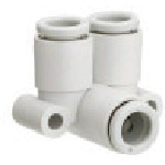 SMC一触管配件肘10mm KQ2LU10-00A