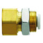 SMC一触管配件半导体墙4mm RC1/8的女性联盟 KQ2E04-01A