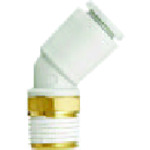 SMC一触管安装45°肘联合6mm R1/8 KQ2K06-01AS