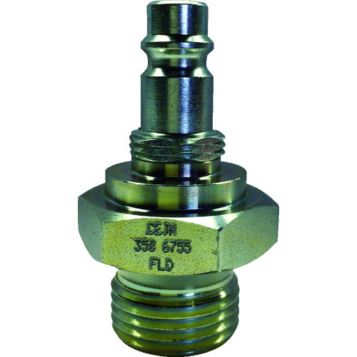 CEJN快照检查/358单触摸压力检查乳头，带阀7/8-14UNF男螺钉 10-358-6755