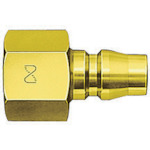 Nitto黄铜高耦合器（雄性螺纹安装插头）主要侧R1/2压力阻力1.5MPA 40PF BRASS