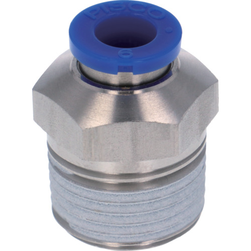 Pisco耐腐蚀的SUS303等效关节直管6螺钉R3/8 SPC6-03