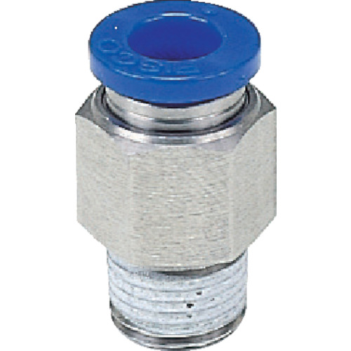 PISCO耐腐蚀的SUS303等效关节直管4螺钉M5x08 SPC4-M5