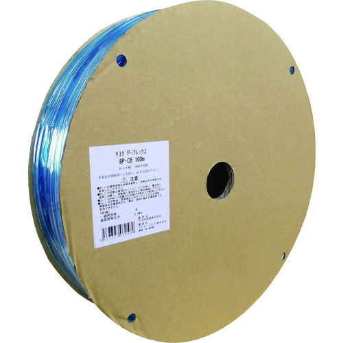 Chiyoda聚氨酯管P屈曲管CB（透明蓝色）12mm/100m 12P-CB 100M