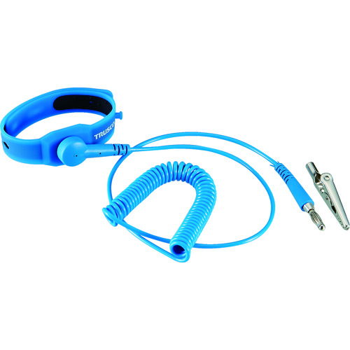 Trusco洁净室腕带 - 有效绳索长度180万 CRWS-A