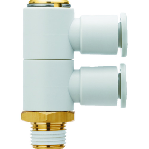 SMC One Touch Double Universal肘肘 KQ2VD06-03AS1