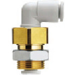 SMC一触管配件，舱壁肘，6mm KQ2LE06-00A