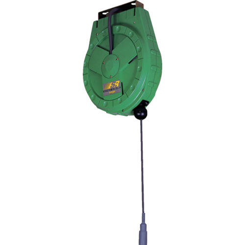 [有限的库存] Saga Super Reel Air Hose Reel 1/4尿电烷软管绿色 ARX-10