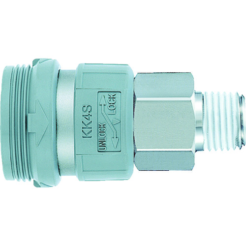 SMC S联轴器插座男性线程类型 KK4S-01MS