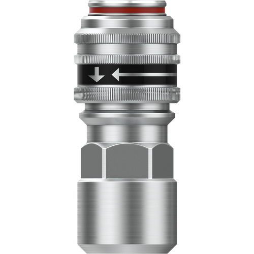 CEJN系列115与安全锁机构G1/4女性线程耦合扁平脸 10-115-1200