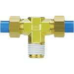 SMC插入管拟合双安装奶酪联合树脂袖8mm 1/4 KFT08U-02S